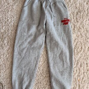 White Fox sweat pants